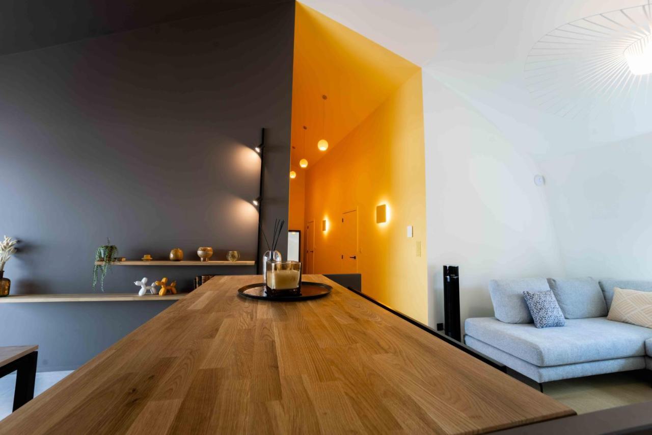 Luxury Penthouse & Terrace - Mons City Center Екстериор снимка